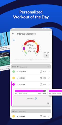 MySwimPro: Swim Workout App Schermafbeelding 3