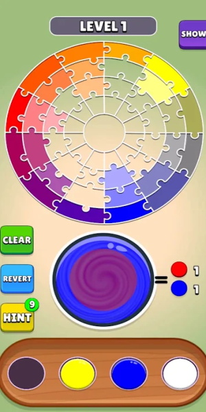 Color Merge Puzzle স্ক্রিনশট 1