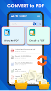 Word Documents: PDF, Word, XLS 스크린샷 0