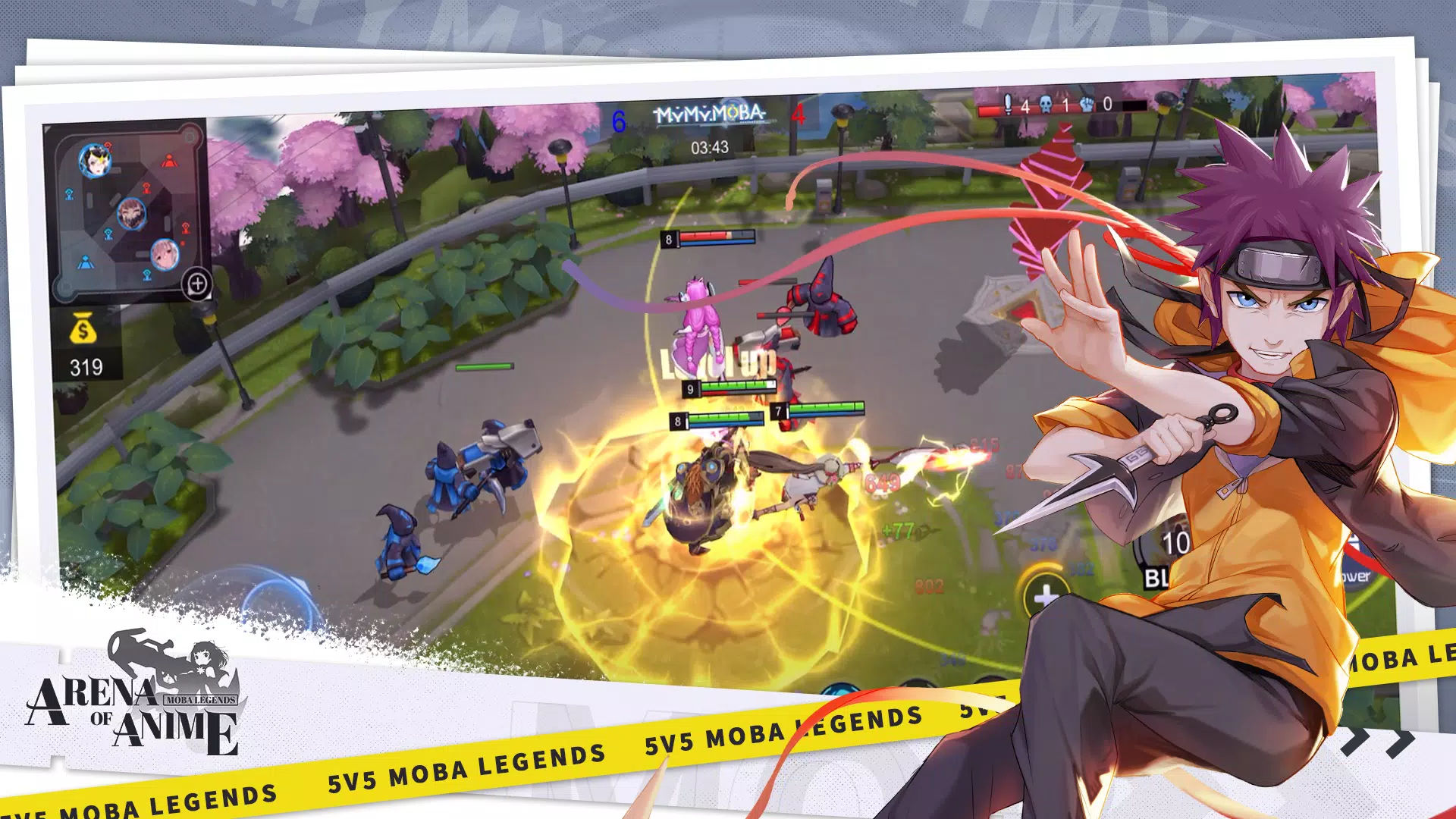 Arena of Anime: MOBA Legends Screenshot 3