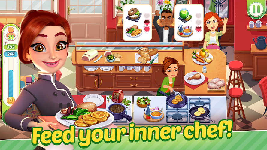 Delicious World - Cooking Game Screenshot 1