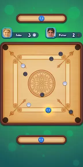 Carrom Strike - Disc Pool Game Schermafbeelding 3