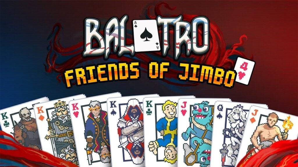 Balatro揭幕了Jimbo 4 Collap pack的朋友