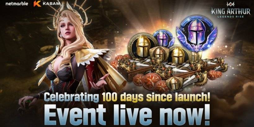 King Arthur: Legends Rise Marks 100 Days with Trio of Action Events