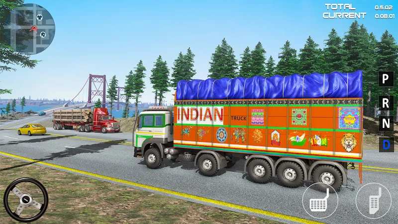 Indian Driver Cargo Truck Game應用截圖第1張