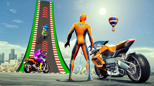 Super Hero Game - Bike Game 3D应用截图第2张