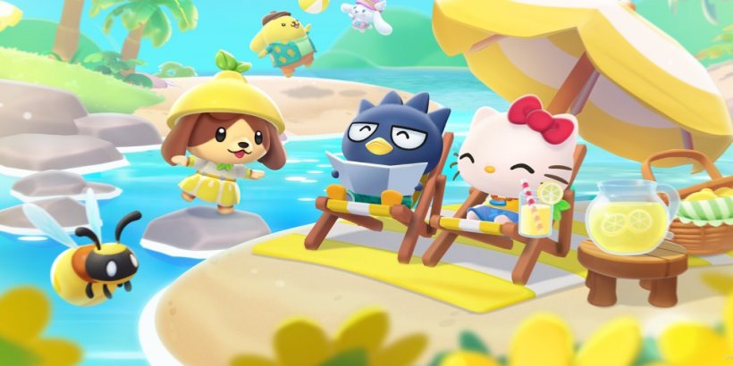 Hello Kitty Island Adventure bringt die Hitze mit Version 1.8 - Sonnenscheinfeier