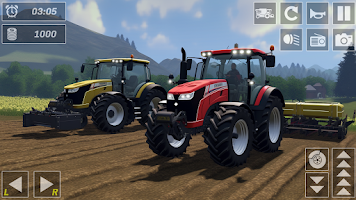 Farmland Tractor Farming Games Captura de tela 3