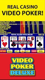 Video Poker Deluxe ဖန်သားပြင်ဓာတ်ပုံ 0