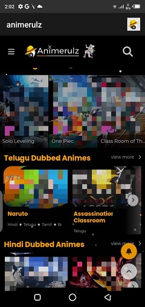 Animerulz apk for android