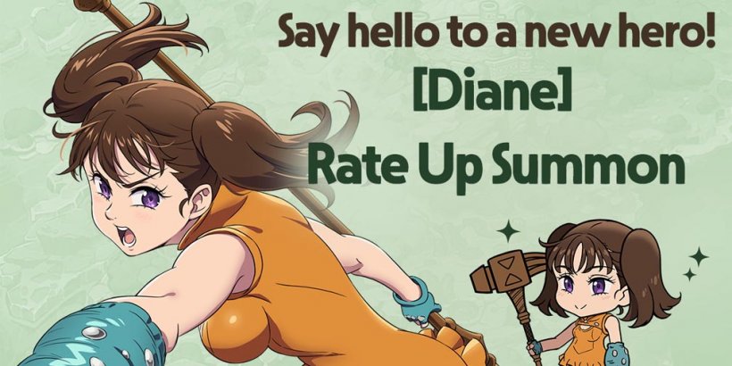 The Seven Deadly Sins: Idle Adventure está adicionando The Serpent Sin of Envy Diane à sua lista este mês