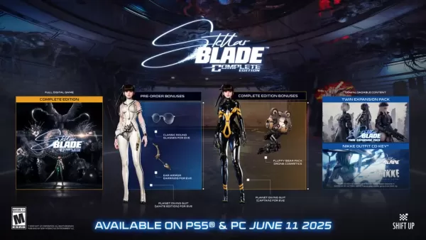 Sony Leaks Stellar Blade PC Wydanie PC: nowe funkcje, Boss Fight, 25 strojów