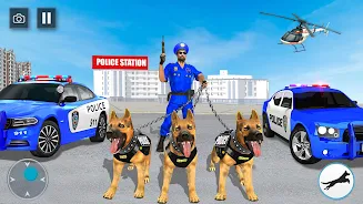 US Police Dog Crime Chase Game Capture d'écran 0