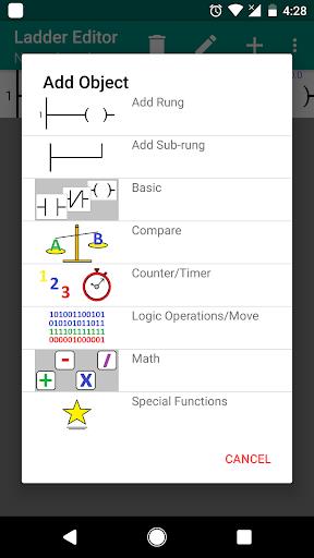 PLC Ladder Simulator Capture d'écran 3