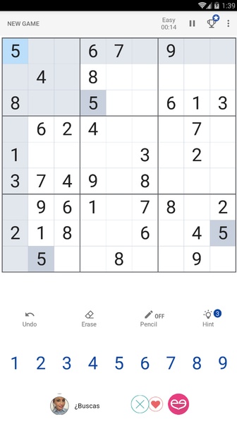 Sudoku - Classic Logic Puzzle Game स्क्रीनशॉट 2