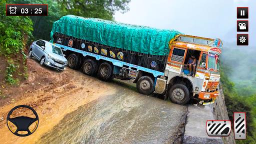 Real Indian Truck Simulator 3D Captura de tela 0