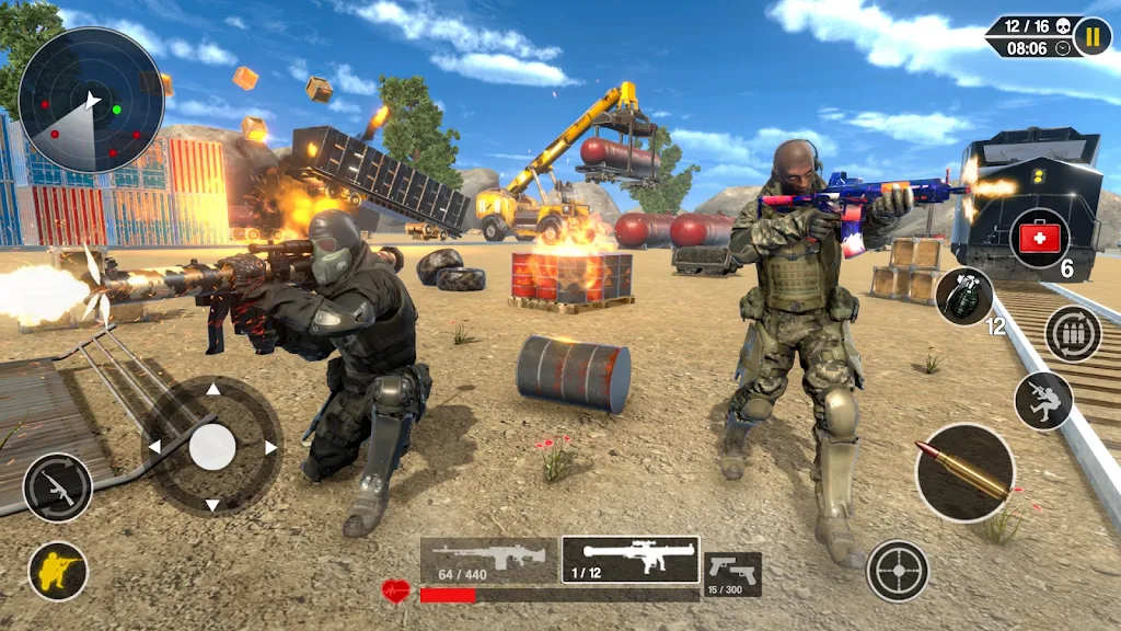 Fps Gun Strike: Shooting Games Screenshot 2