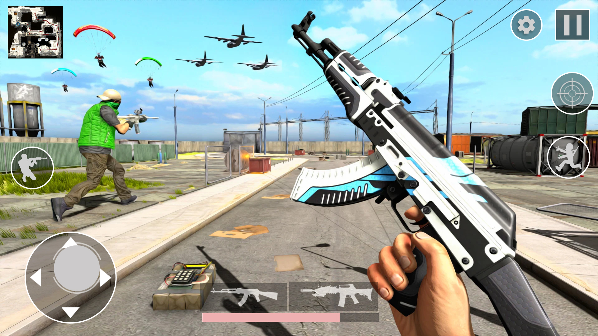 Fire Game: Gun Games 3D Battle應用截圖第1張