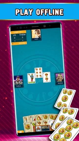 Tute Offline - Card Game スクリーンショット 3