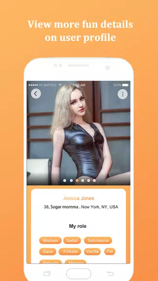 Kinky Dating App for BDSM, Kink & Fetish ဖန်သားပြင်ဓာတ်ပုံ 2