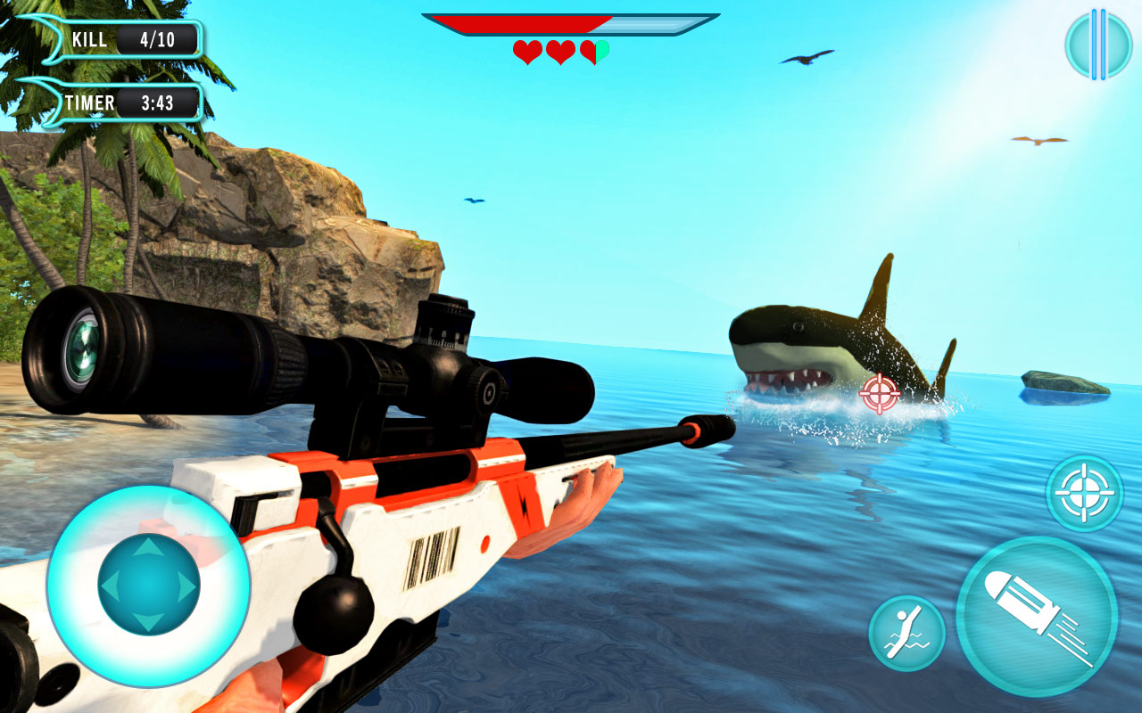 Hunt Wild Shark Simulator スクリーンショット 1