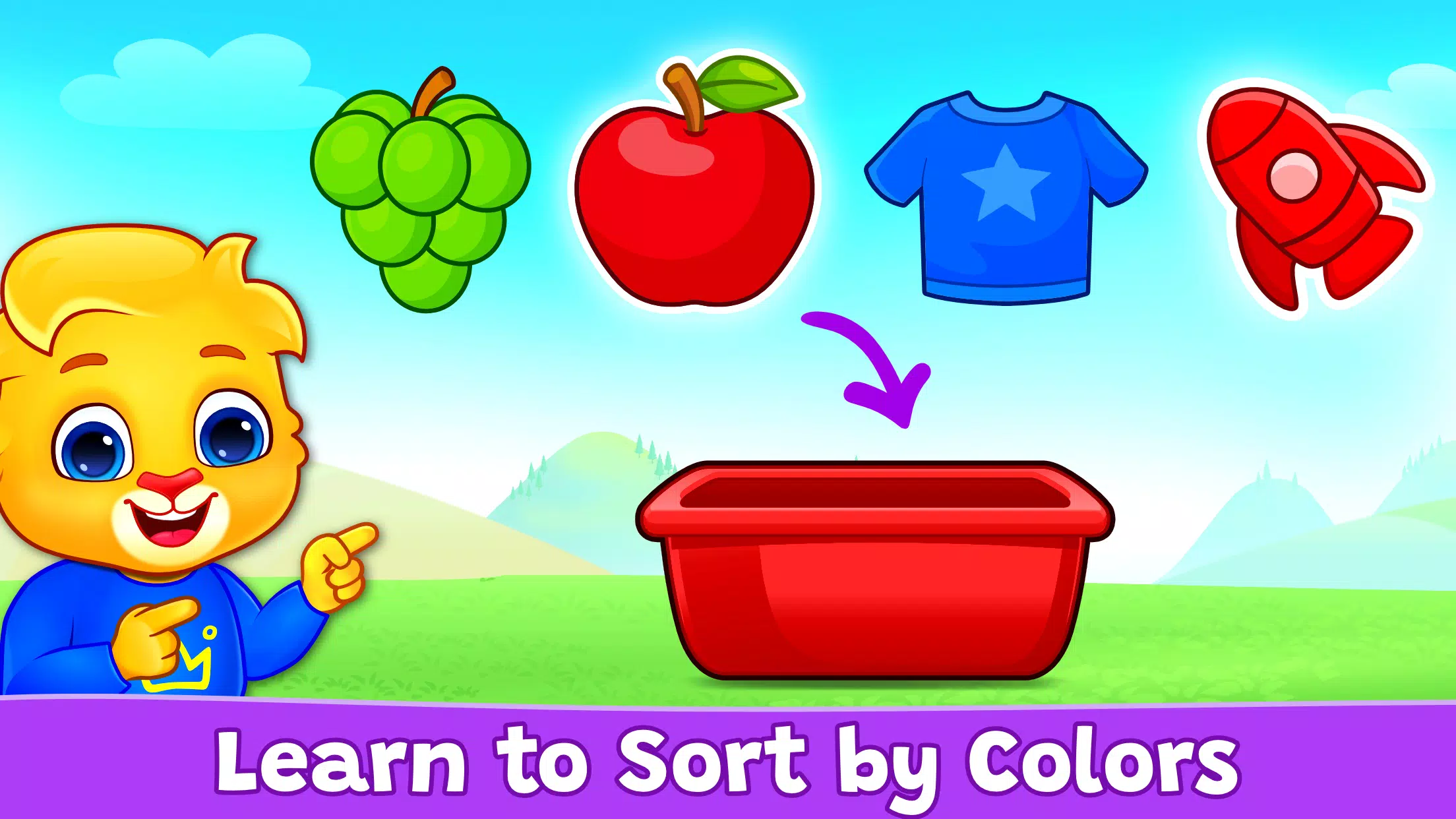 Color Kids: Coloring Games Ảnh chụp màn hình 2