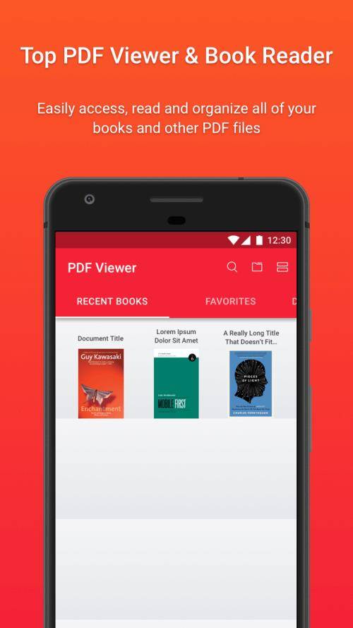 PDF Viewer & Book Reader Zrzut ekranu 0