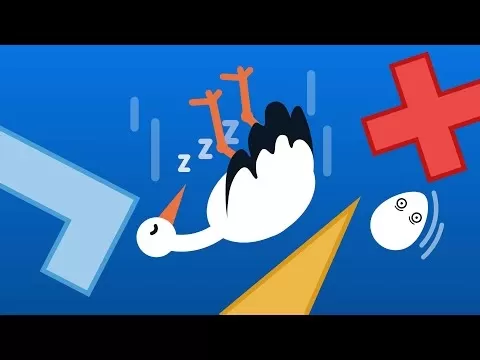Gameplay di Stork Sork