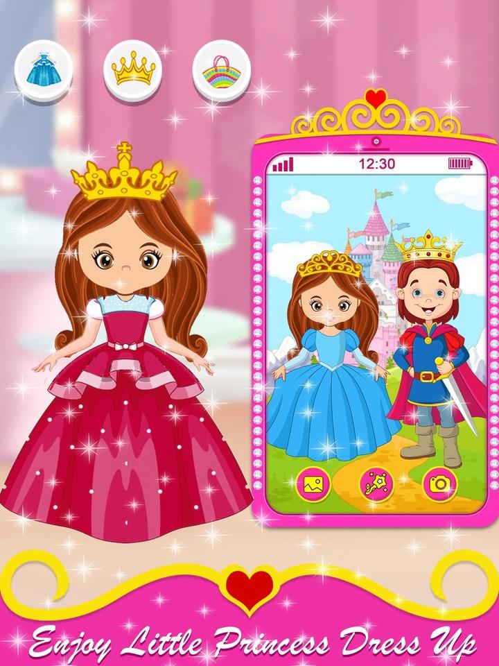 Princess Baby Phone Games Capture d'écran 2