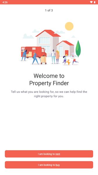 Propertyfinder Captura de pantalla 0