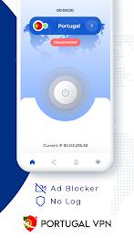 VPN Portugal - Get Portugal IP Ekran Görüntüsü 1