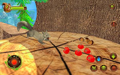 Forest Wild Squirrel Simulator Captura de tela 3