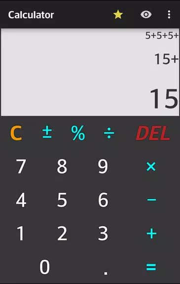 Calculator - Simple & Easy ဖန်သားပြင်ဓာတ်ပုံ 1