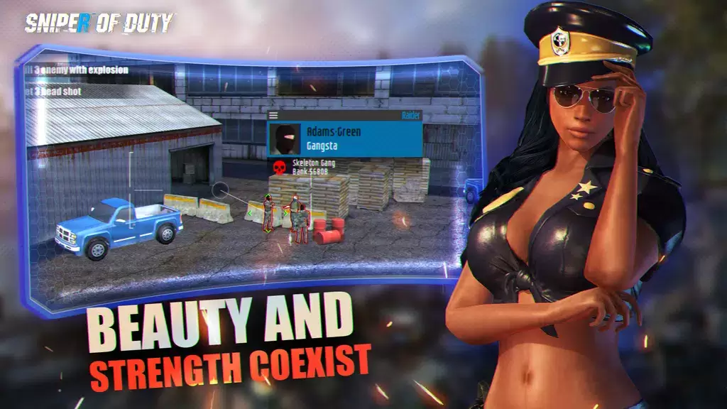 Sniper of Duty:Sexy Agent Spy ဖန်သားပြင်ဓာတ်ပုံ 3