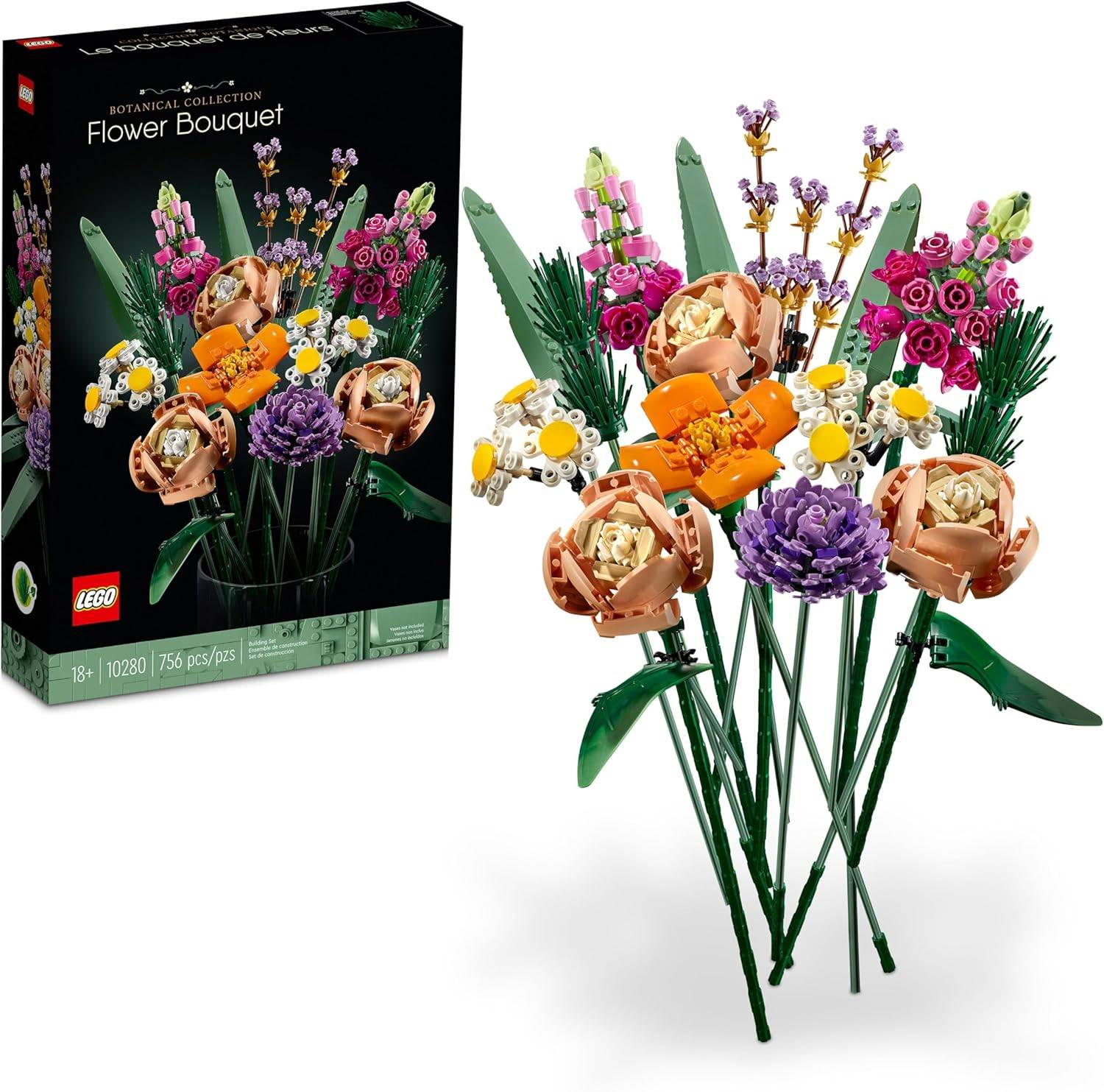 Lego -Ikonen Blumenstrauß