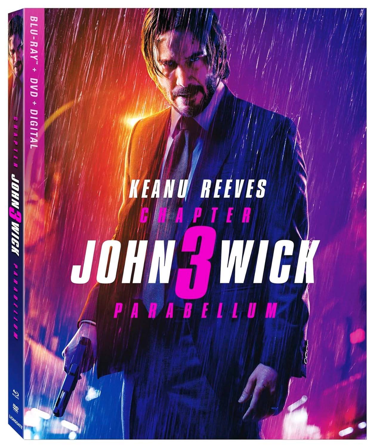 John Wick: Chapitre 3 - Parabellum 4k UHD + Blu-ray + Digital