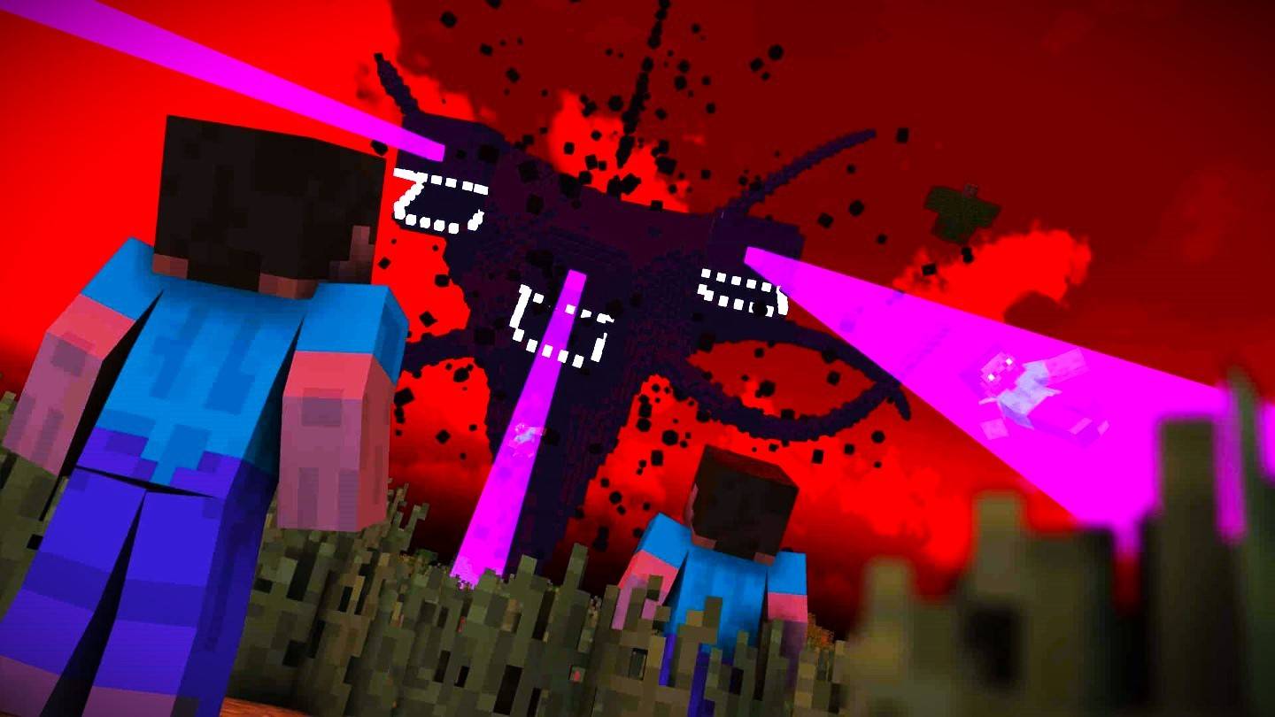 This monster is more dangerous than a dragon: Wither in Minecraft