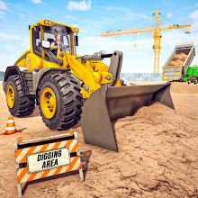 City Construction Excavator 3D