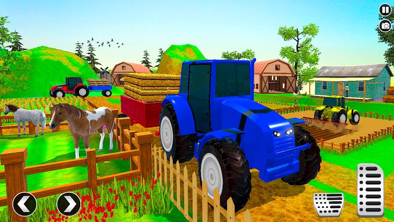 Schermata Farmer Tractor Farming Game 3D 3