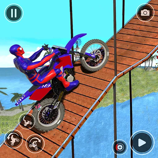 Bike Game Motorcycle Race Schermafbeelding 0