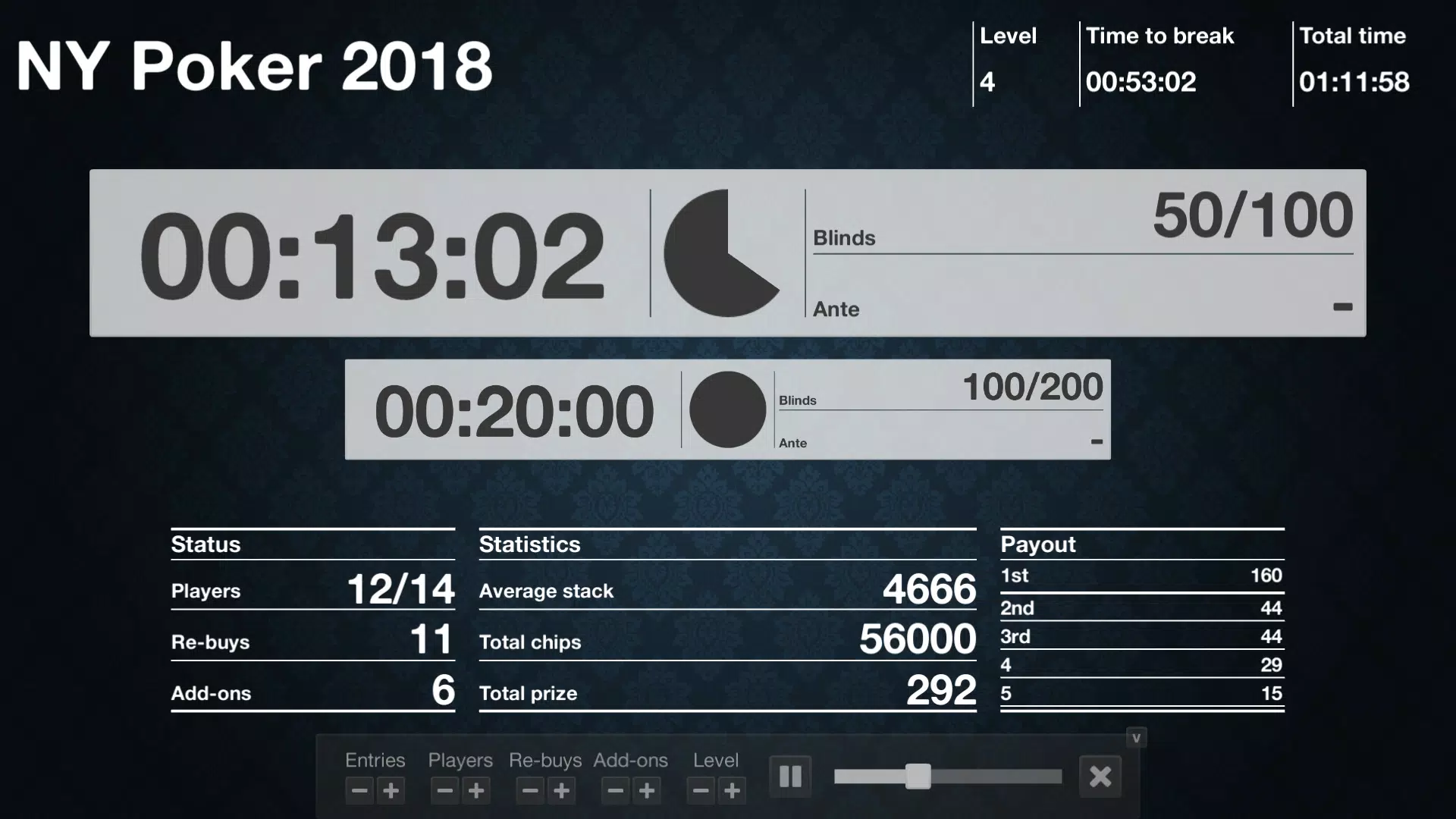 Home Poker Tournament Manager スクリーンショット 0