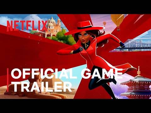 Netflix 게임의 Carmen Sandiego