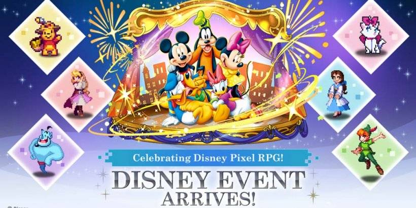 Watak Disney Sertai Puzzle & Dragons dalam Crossover RPG Pixel