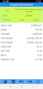 Thailand Stock Market, Stocks Ekran Görüntüsü 3