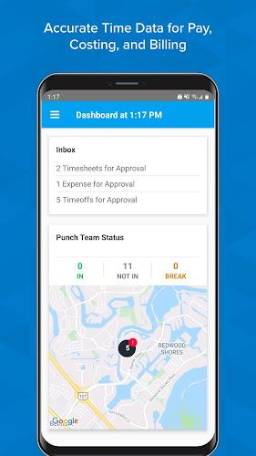 Timesheets - Time Tracking App ภาพหน้าจอ 0