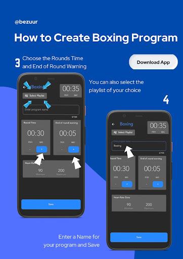 Bezuur Boxing Interval Timer應用截圖第2張