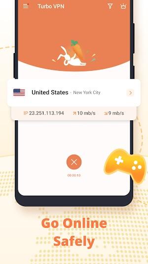 Turbo VPN MOD APK для Android