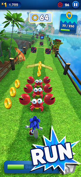 Sonic Dash - Endless Running Mod Screenshot 0