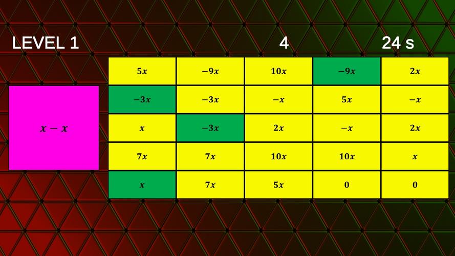 Polynomial Bingo (Mathematics) Zrzut ekranu 1