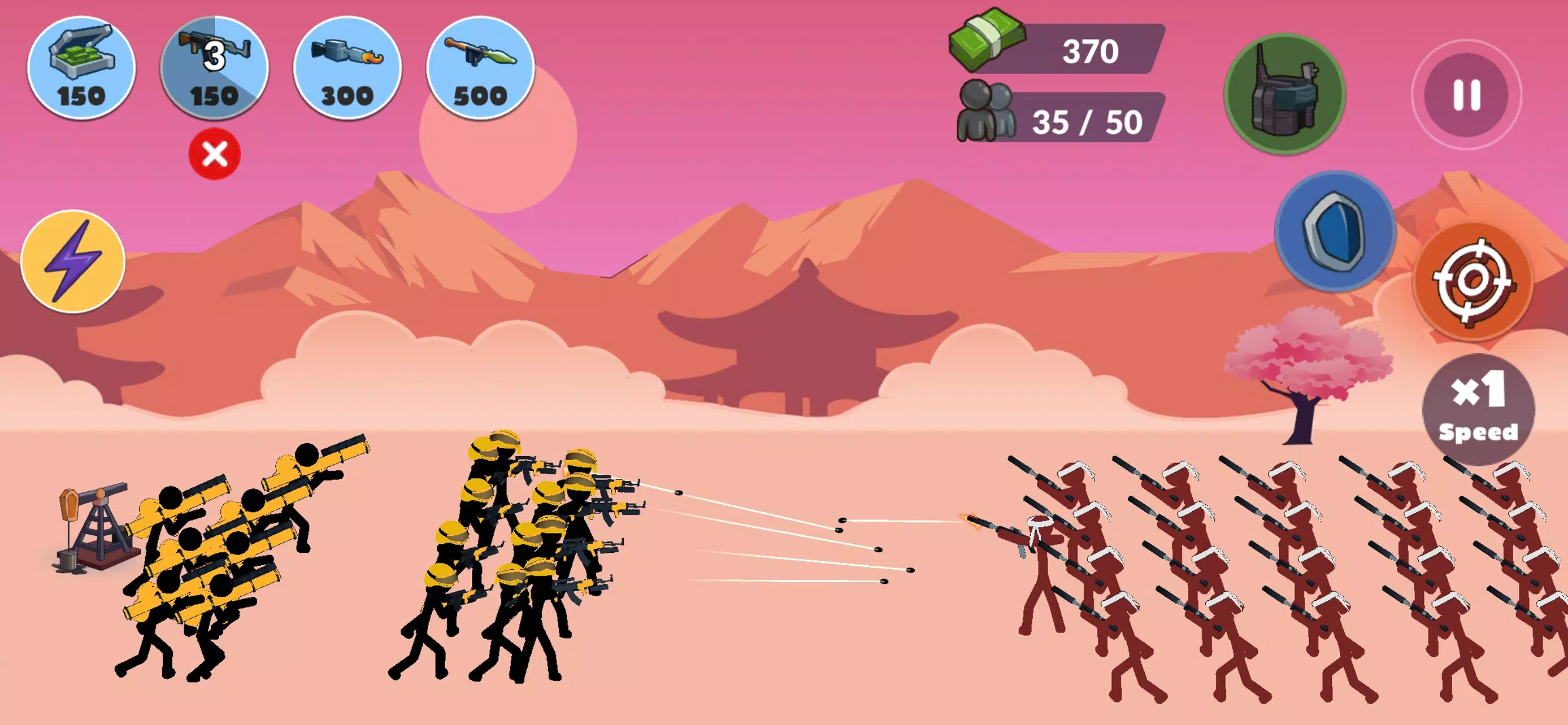 Stick World Battle ภาพหน้าจอ 3